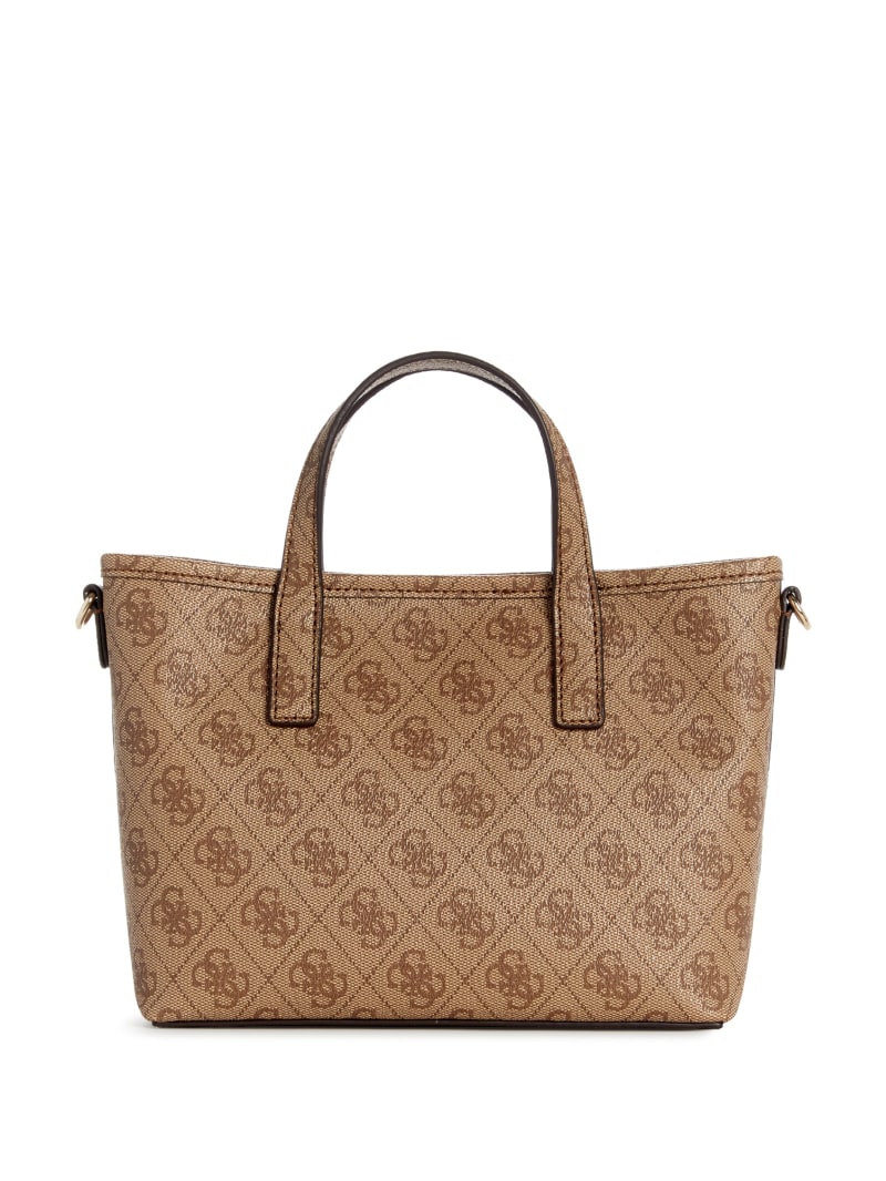 Guess Latona Quattro G Mini Tote Set - Latte Logo