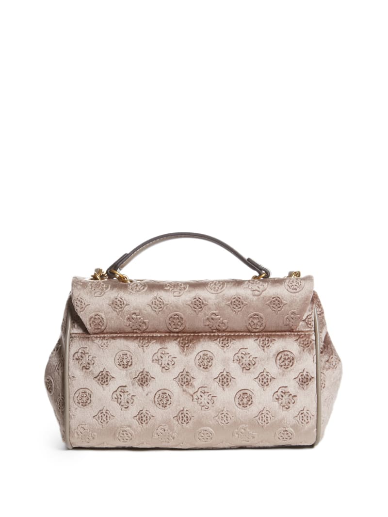 Guess Kimi Logo Convertible Crossbody - Taupe