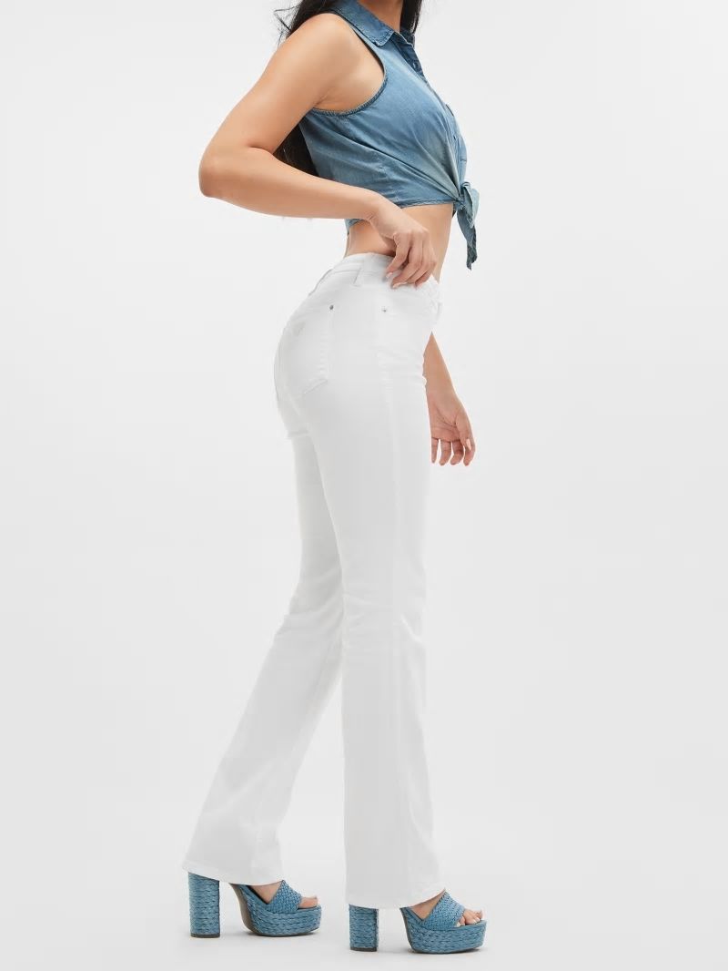 Guess Sexy Straight Jeans - Pure White