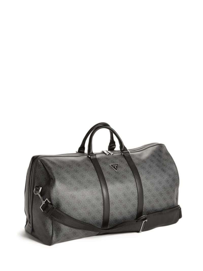 Guess Vezzola Smart Weekender - Black Floral Print