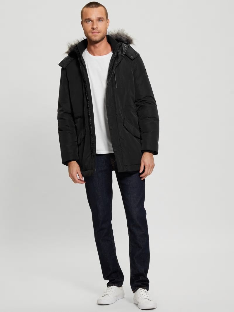 Guess Eco Real Down Parka - Black