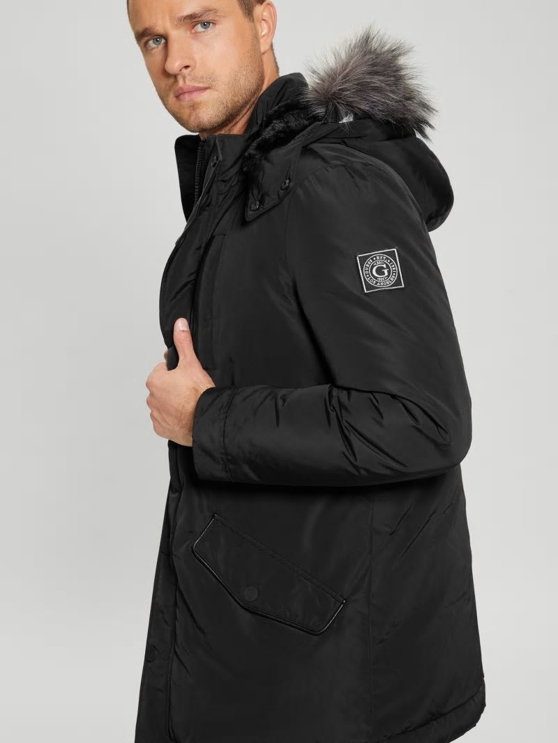 Guess Eco Real Down Parka - Black