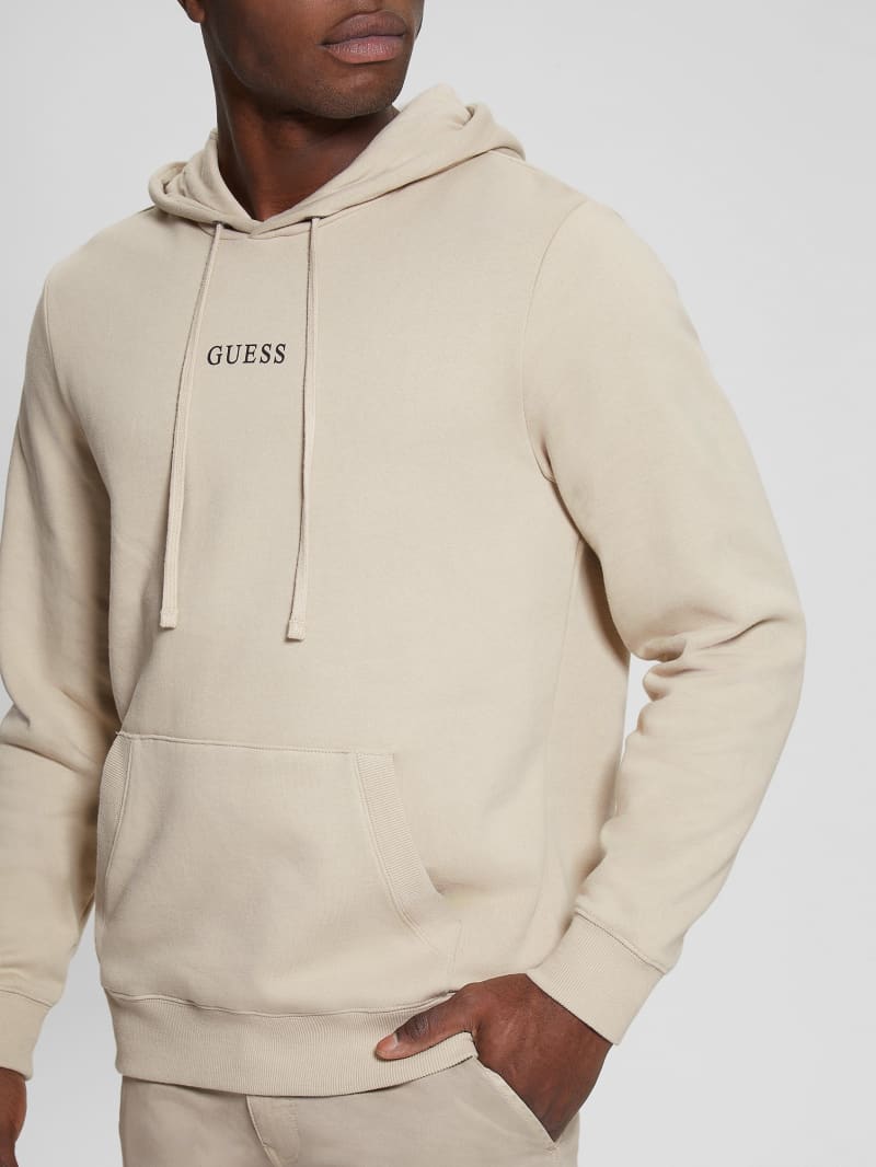 Guess Eco Roy Logo Hoodie - Nomad