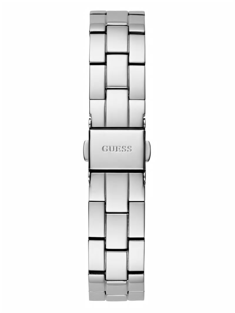 Guess Silver-Tone Analog Watch - Silver