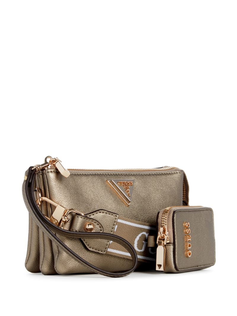 Guess Latona Mini Crossbody - Pewter