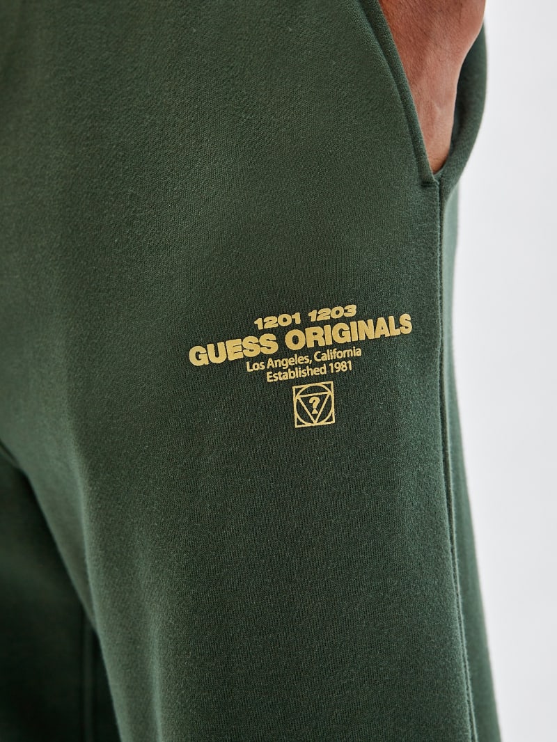 Guess GUESS Originals Sweatpants - Moss Mat