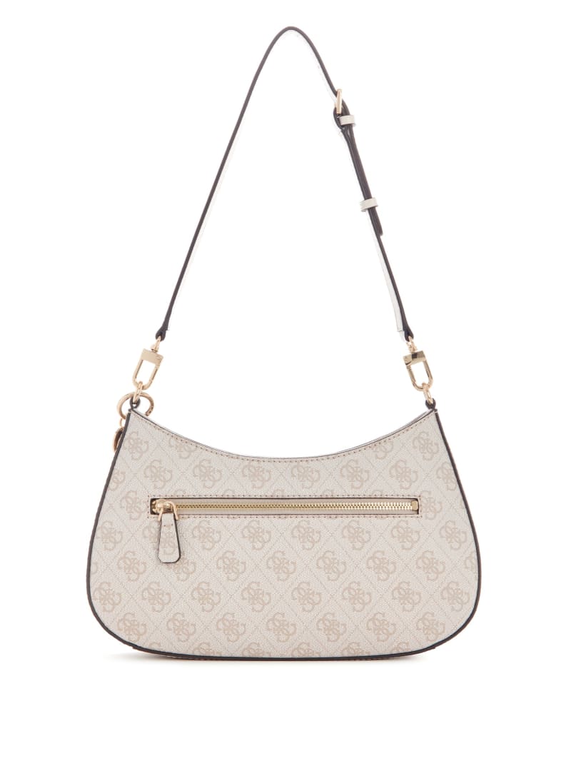 Guess Noelle Quattro G Shoulder Bag - Dove Logo