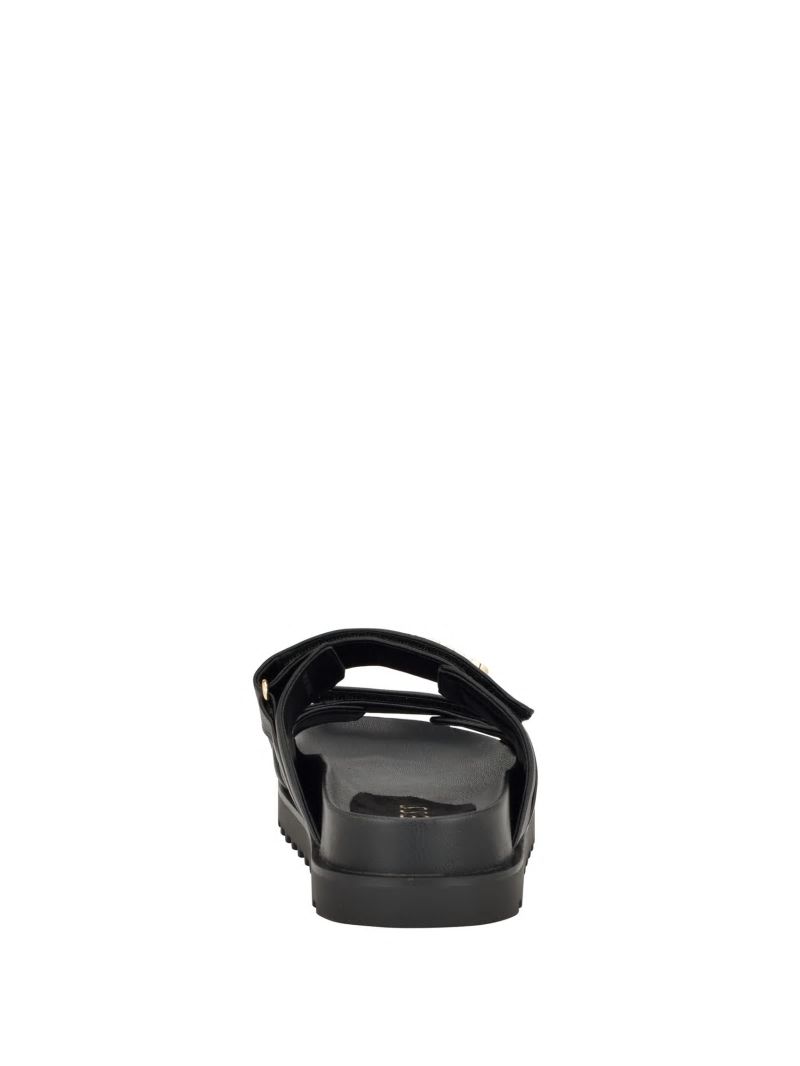 Guess Fabulon Two-Strap Slides - Black 001