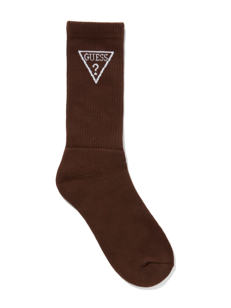 Guess GUESS Originals Paolo Logo Socks - Brown Sand