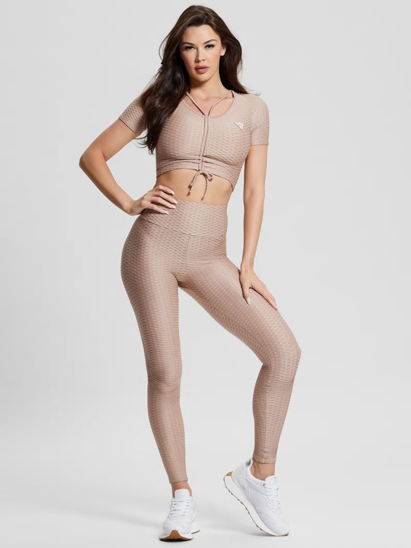 Guess Eco Delma Active Leggings - Gentle Mink