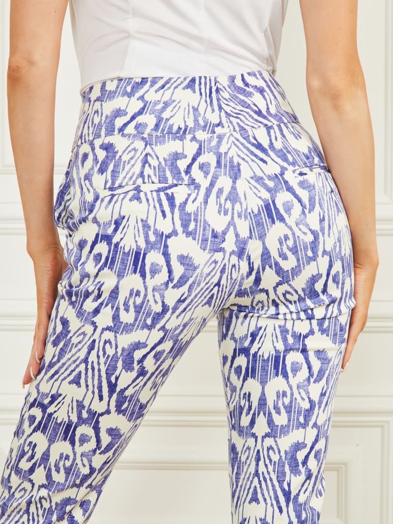 Guess Shelly Printed Pant - Substance Blue Print