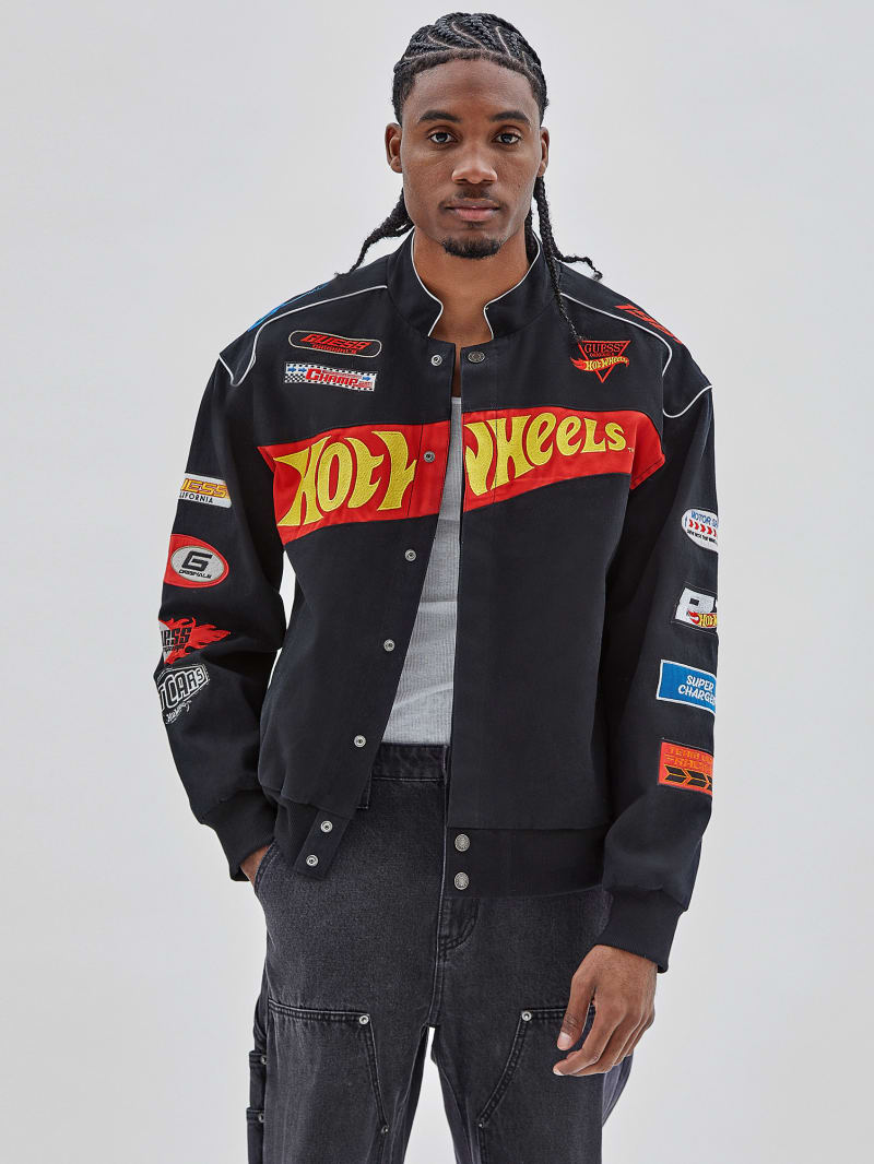 Guess GUESS Originals x Hot Wheels Racing Jacket - Black