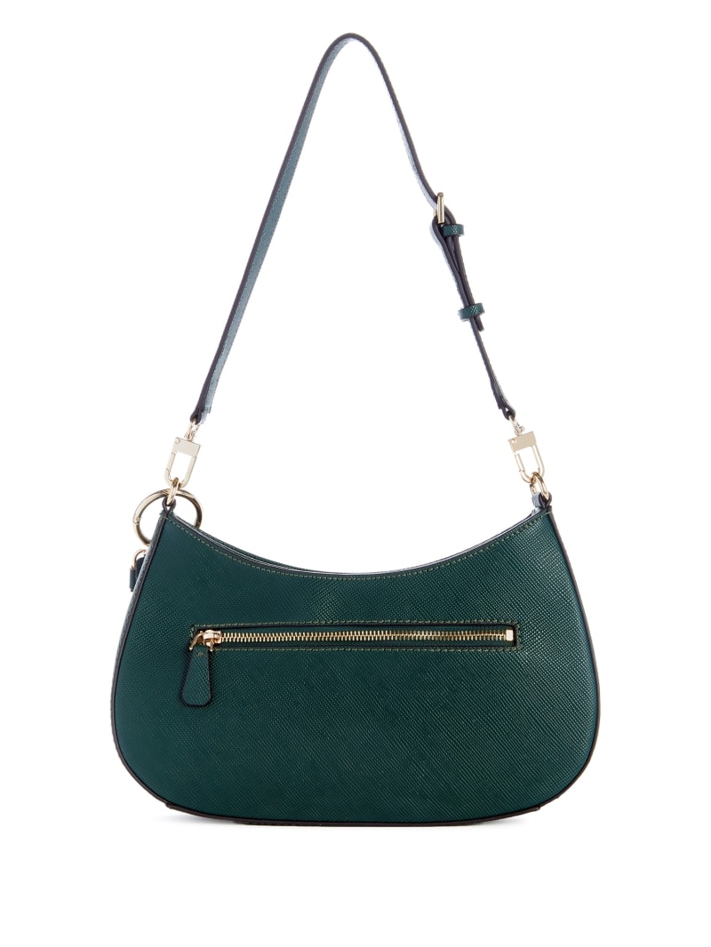 Guess Noelle Shoulder Bag - Forest Green