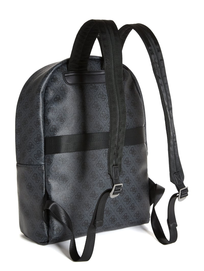 Guess Vezzola Smart Compact Backpack - Black Floral Print