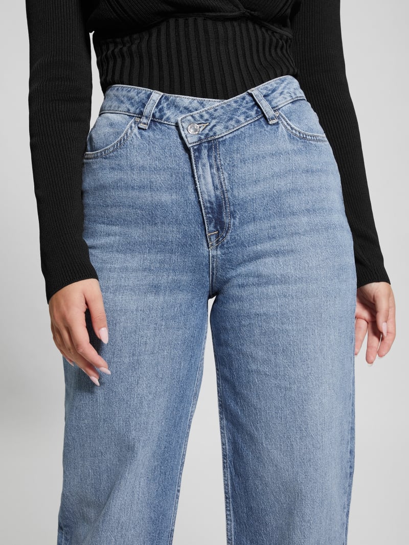 Guess Hollis High-Rise Straight Jeans - Oneroa