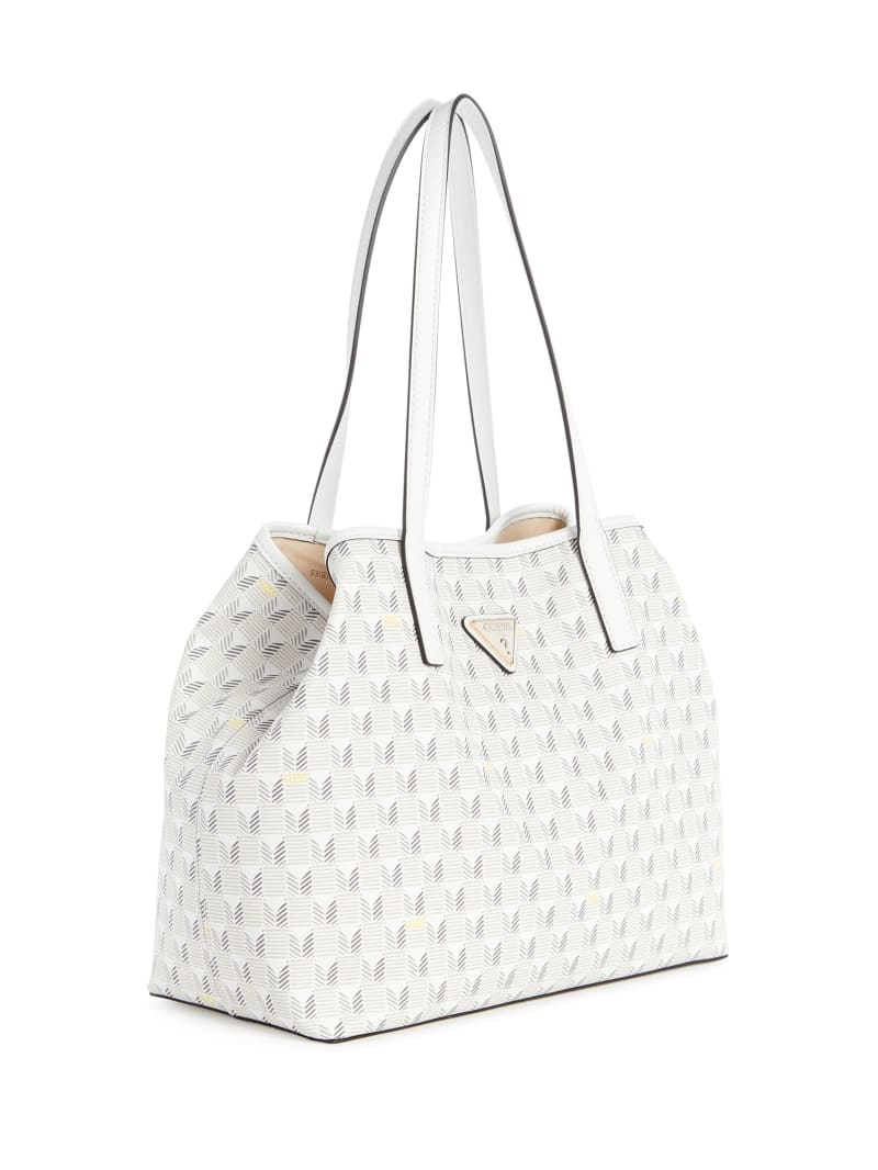 Guess Vikky Tote Set - Steel