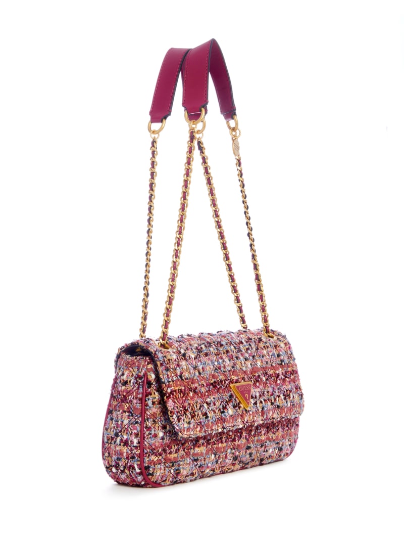 Guess Giully Convertible Crossbody - Purple Multi