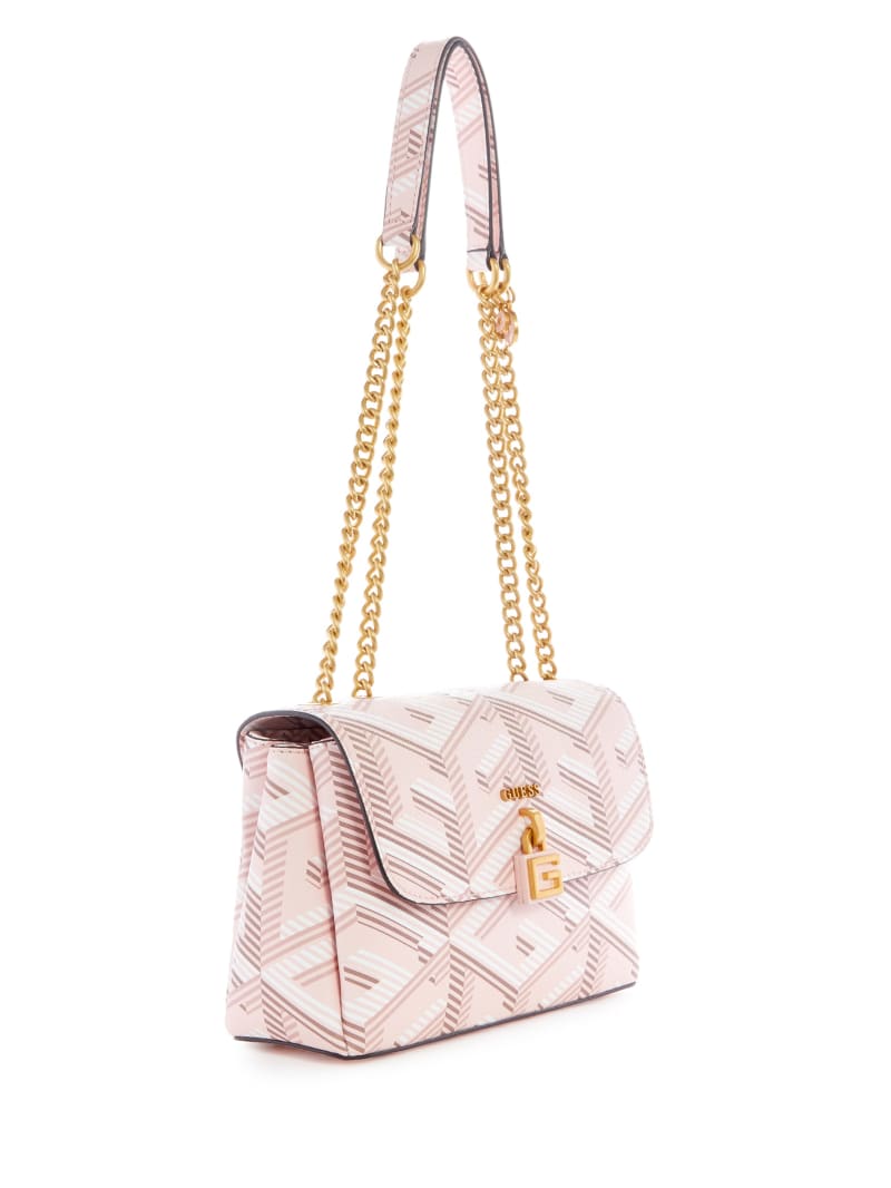 Guess Montreal G Cube Convertible Crossbody - Pearl