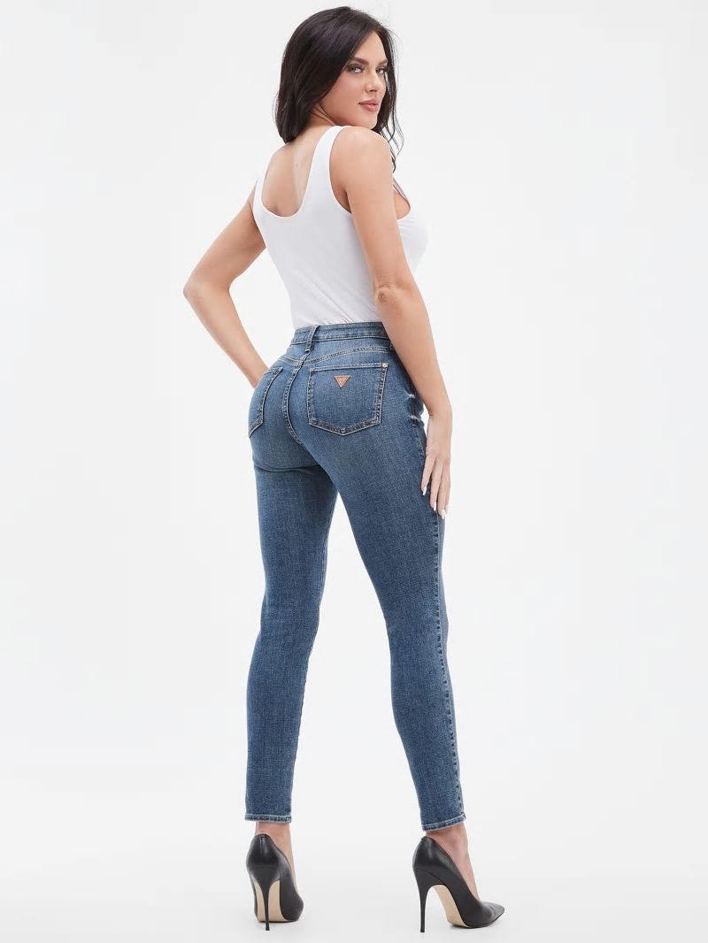 Guess Sexy Curve Skinny Jeans - Blue Fog Wash