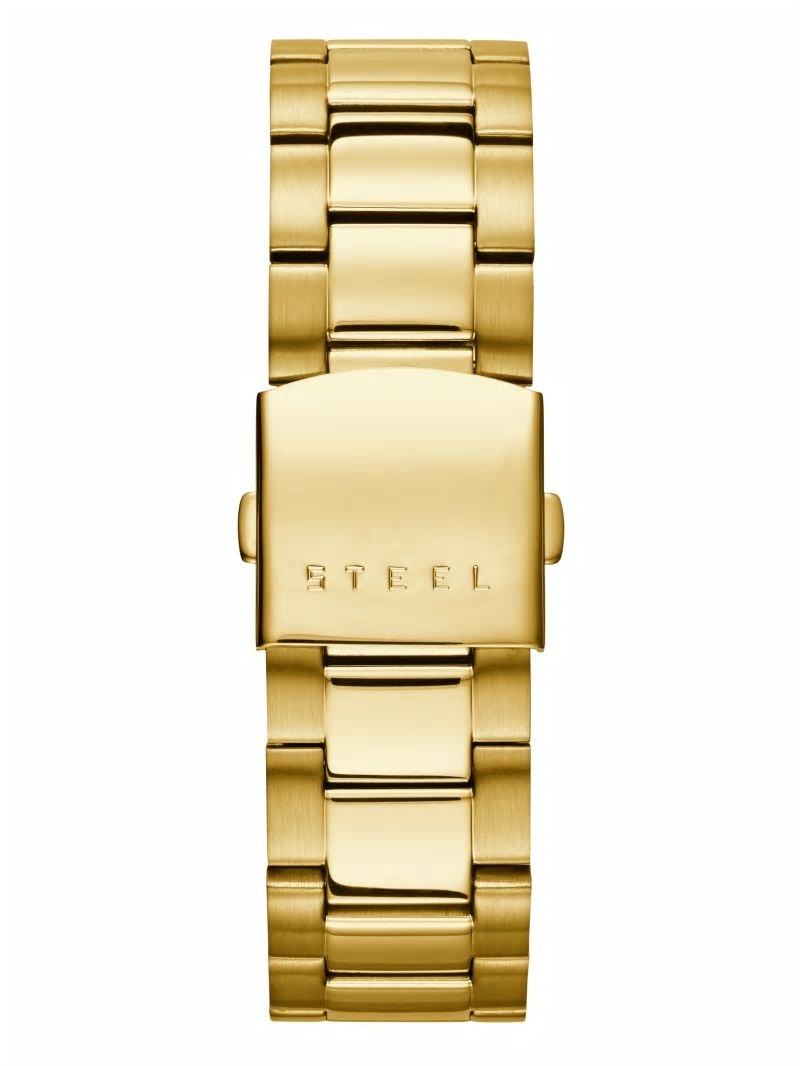 Guess Gold-Tone Chronograph Watch - No Color