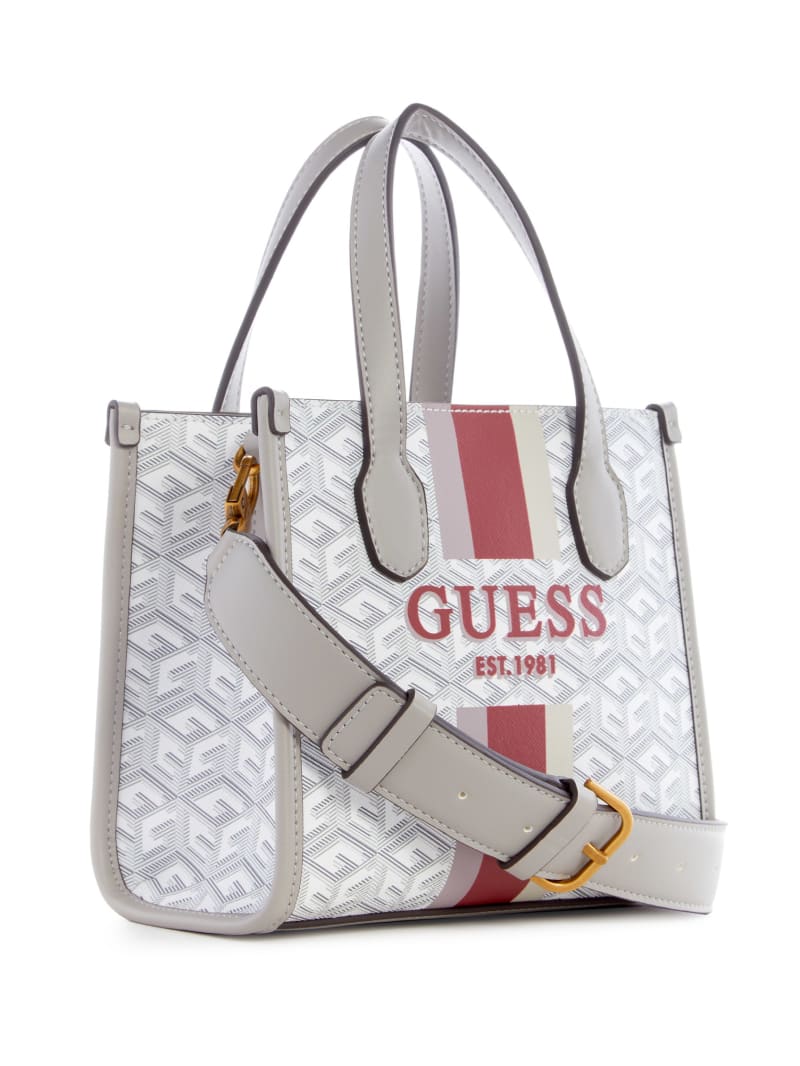 Guess Silvana Mini Totes - Steel