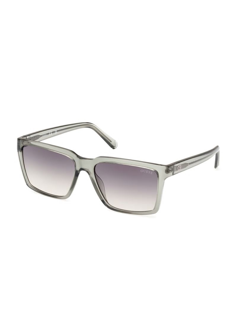 Guess Square Plastic Sunglasses - Grey