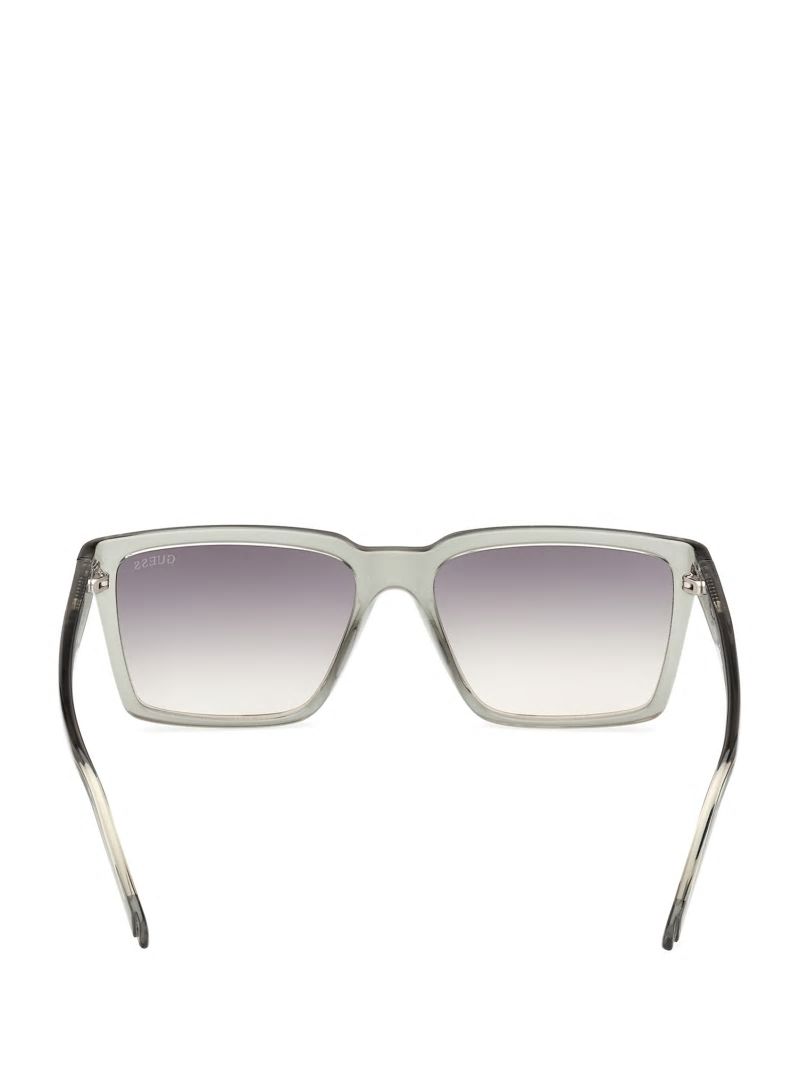 Guess Square Plastic Sunglasses - Grey