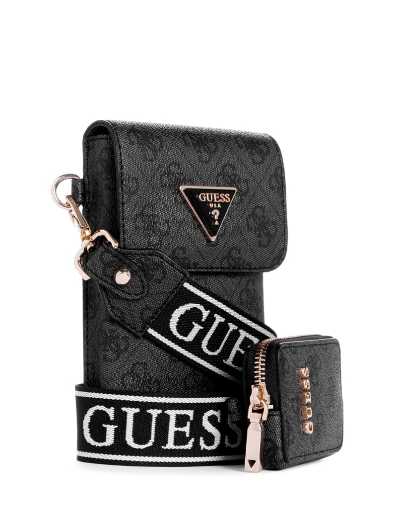 Guess Latona Quattro G Mini Phone Crossbody - Cloud Wash