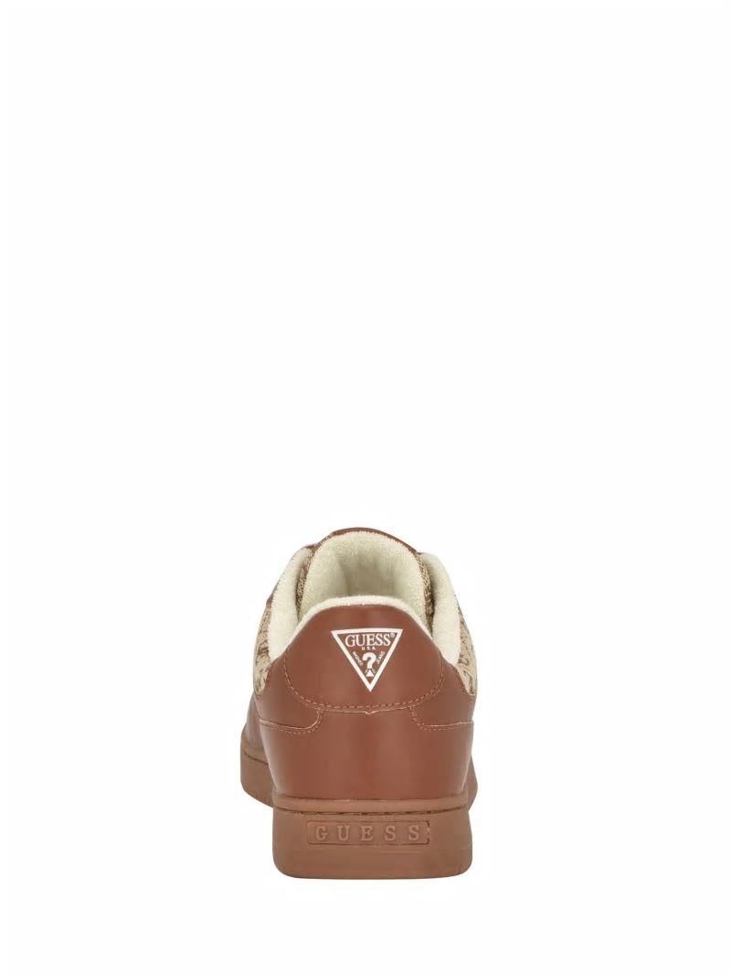 Guess Tippo Low-Top Sneakers - Medium Brown