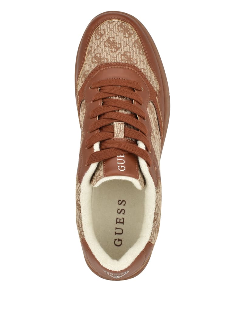 Guess Tippo Low-Top Sneakers - Medium Brown