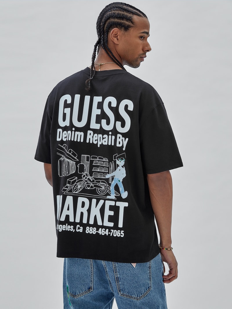 Guess GUESS Originals x Market Shop Tee - Black