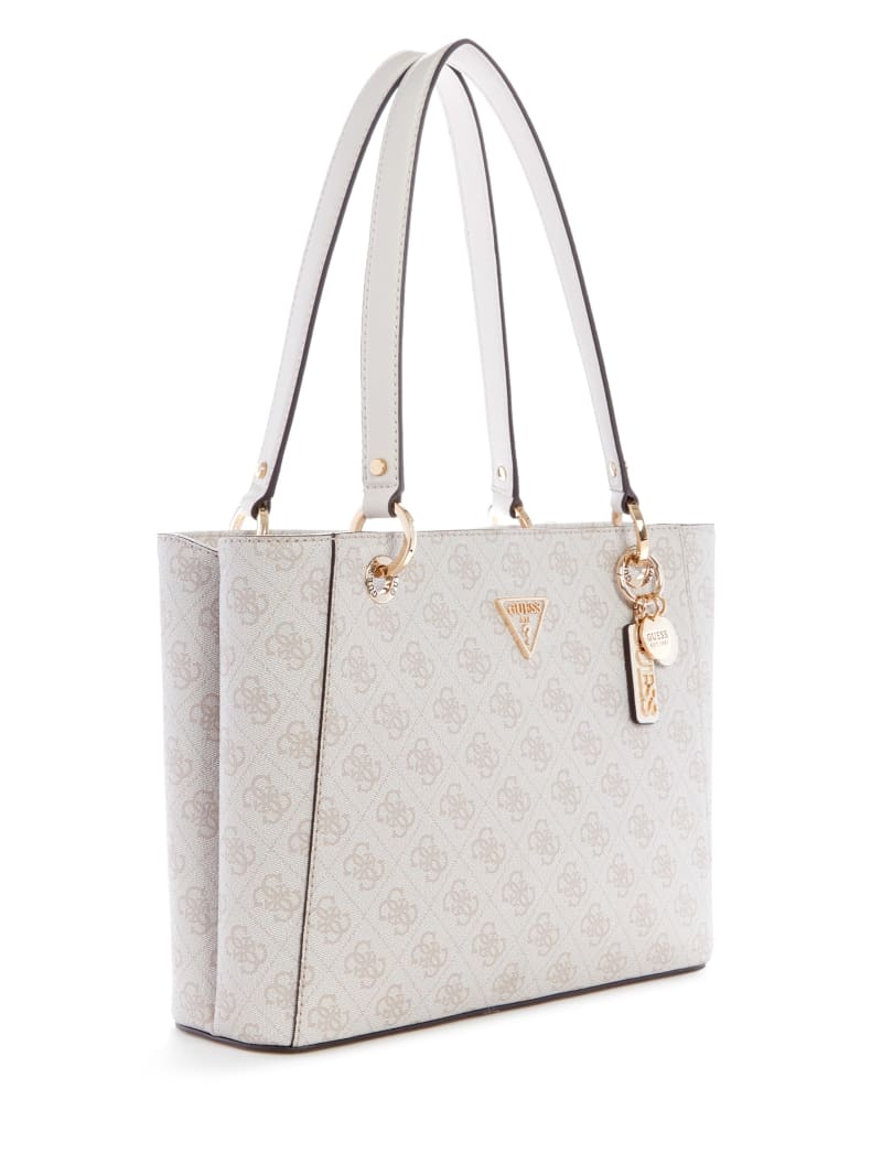 Guess Noelle Quattro G Small Noel Tote - Dove Logo