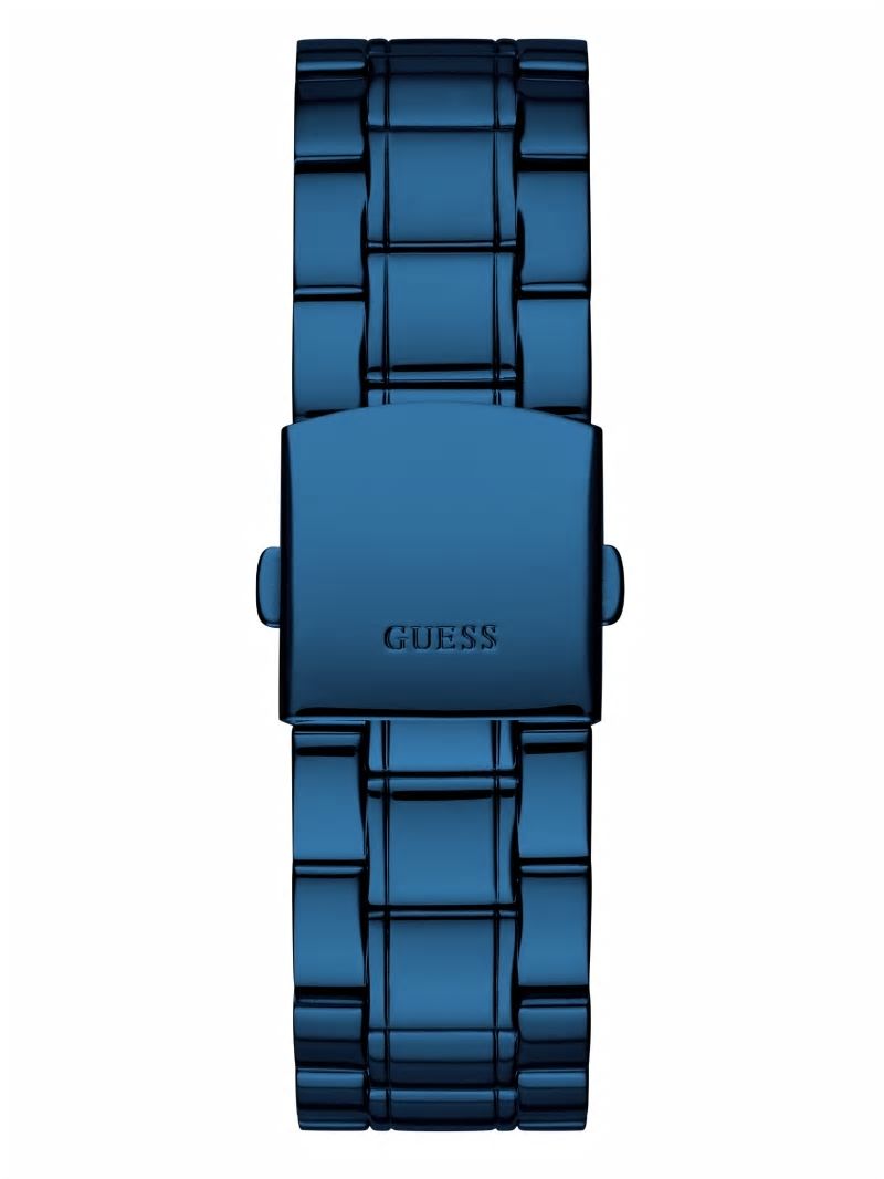 Guess Blue Diamond Analog Watch - Rainbow