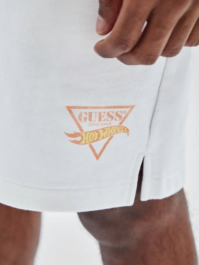 Guess GUESS Originals x Hot Wheels Shorts - Pure White