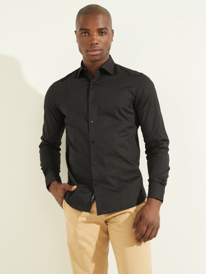 Guess Eco Oliver Shirt - Black