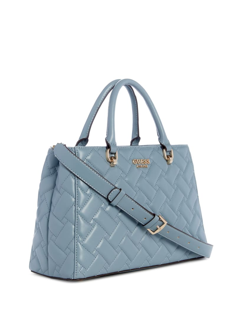 Guess Alanna Girlfriend Satchel - Light Denim