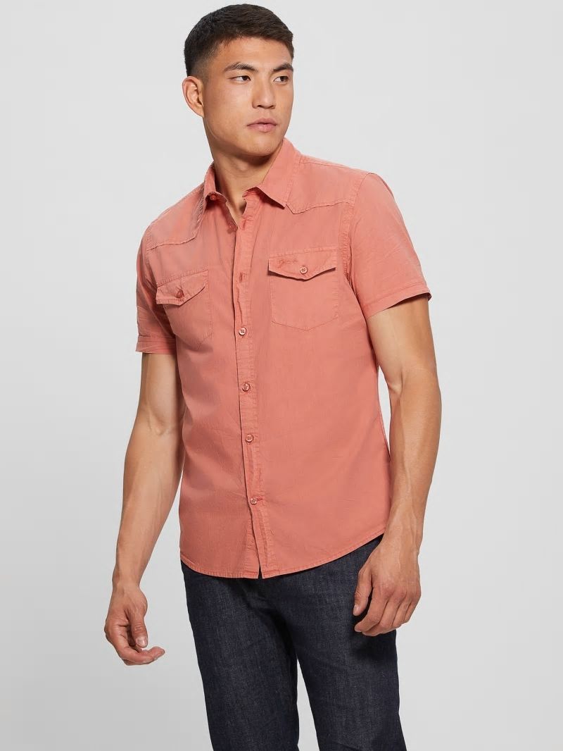 Guess Nottingham Shirt - Aechmea Pinky