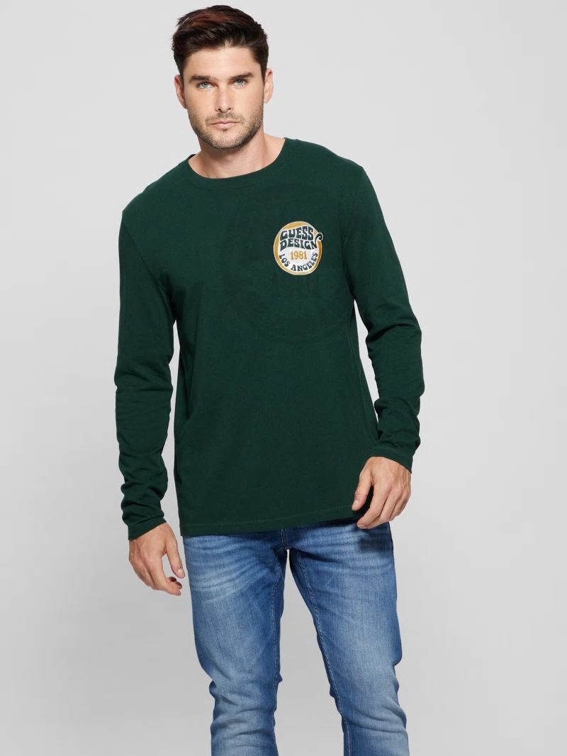 Guess Eco GUESS Crewneck Patch Tee - Alpine Grove