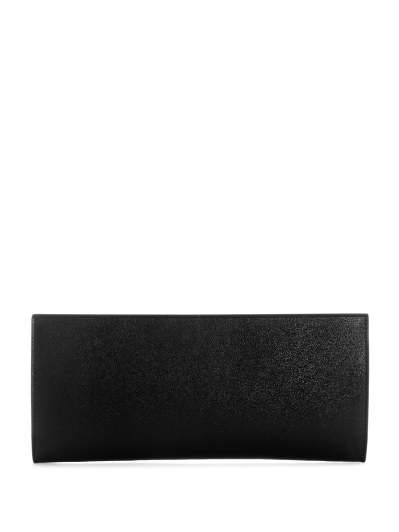 Guess Centre Stage Clutch - Black Floral Print