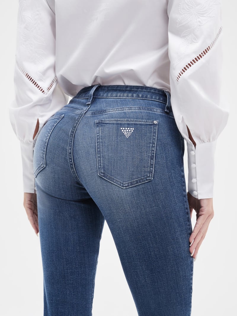 Guess Eco Sexy Curve Mid-Rise Skinny Jeans - Carnaby Indigo