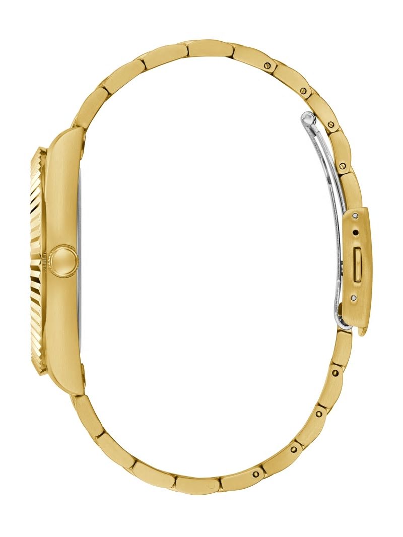 Guess Gold-Tone Analog Watch - Gold