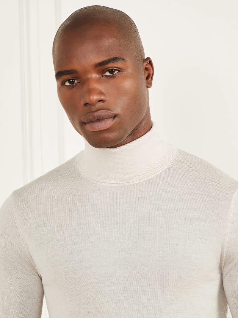 Guess Merino Wool Turtleneck Sweater - Dreamy Moon