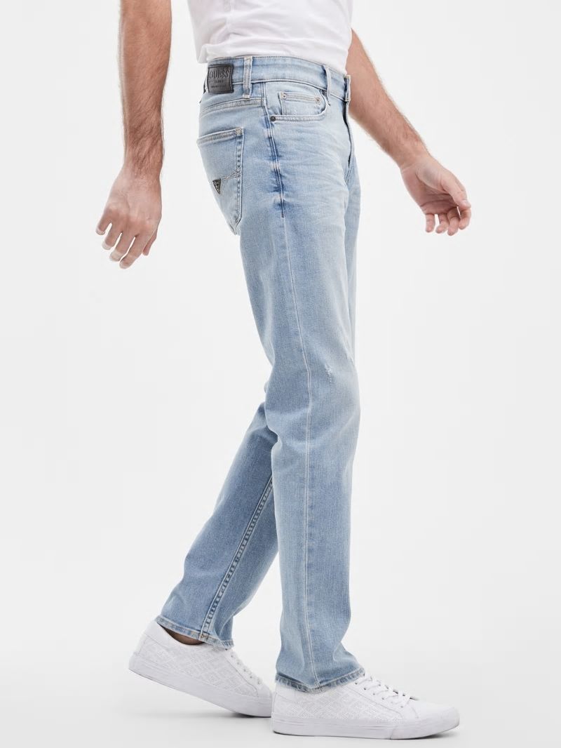 Guess Faded Tapered Jeans - Jackson Wash