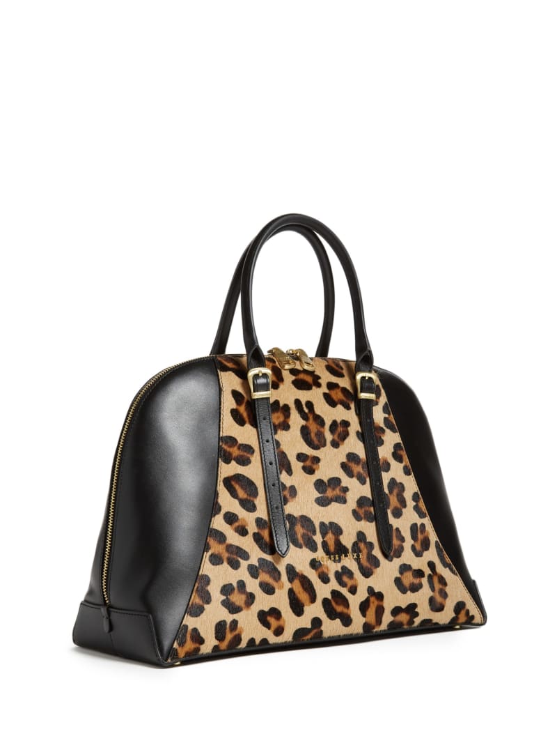 Guess Lady Luxe Leather Dome - Leopard