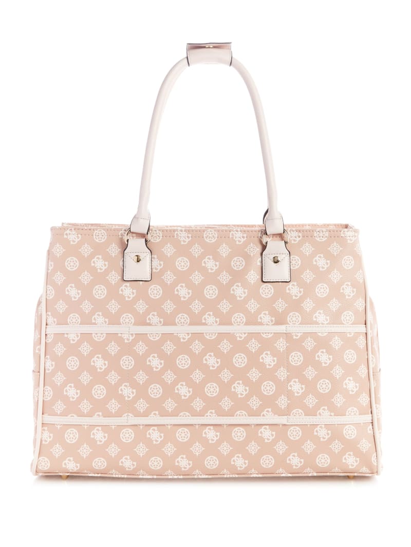 Guess Wilder Peony Shopper Tote - Nude/Blush Multi