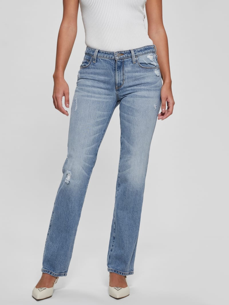 Guess Sexy Straight Jeans - Moonstone Blue