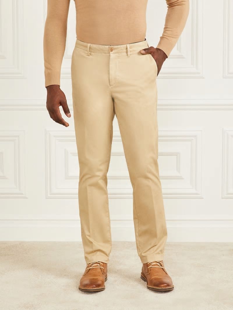 Guess Armando Chino Pant - Herb Tan