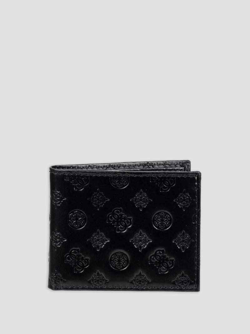 Guess Pasko Passcase - Black Snakeskin