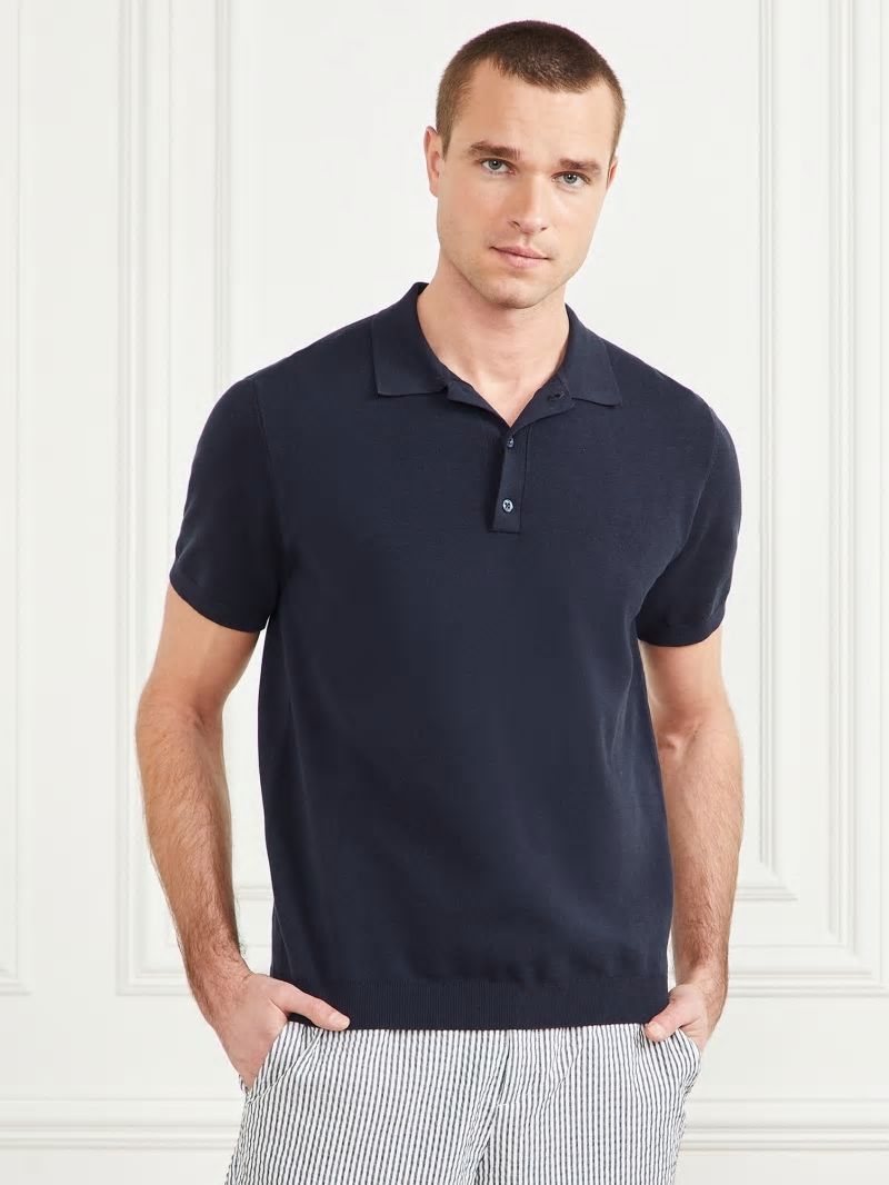 Guess Formal Performance Polo - Bleu éLéGant