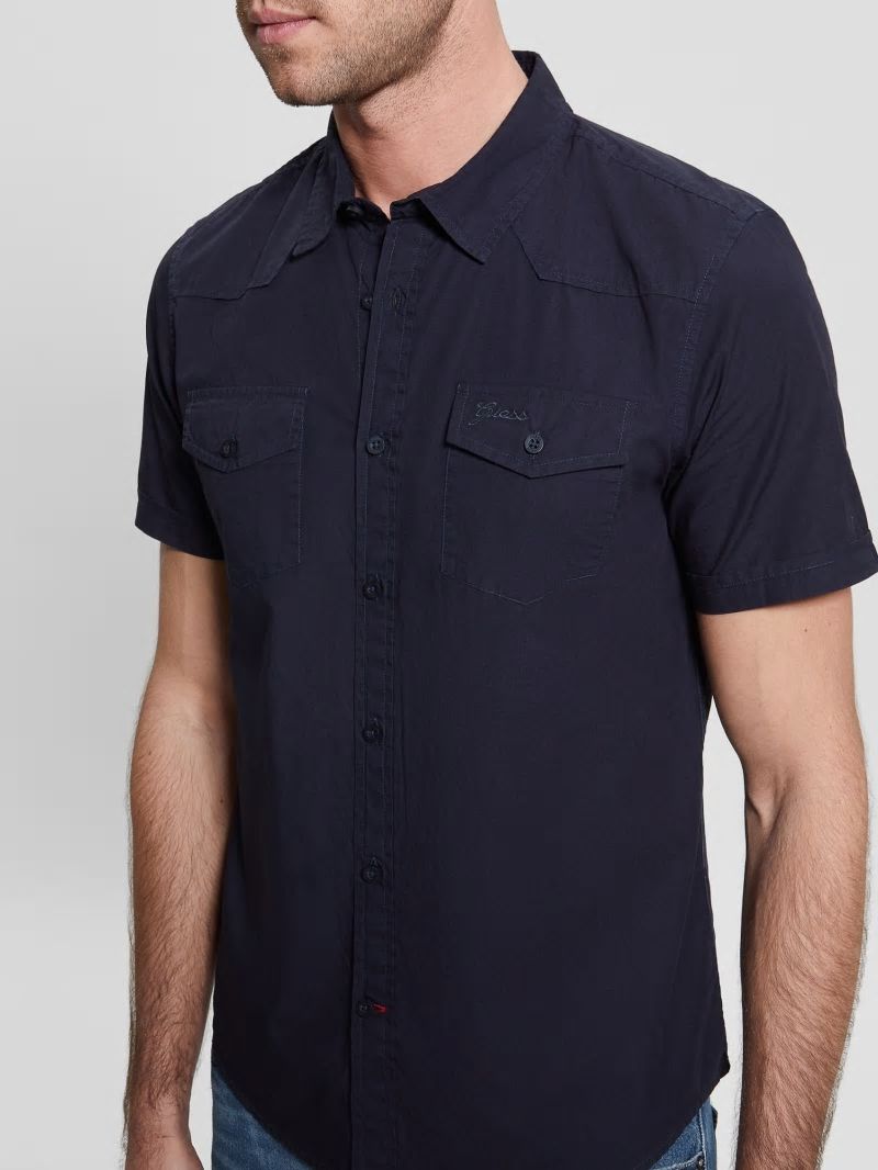 Guess Nottingham Shirt - Bleu éLéGant